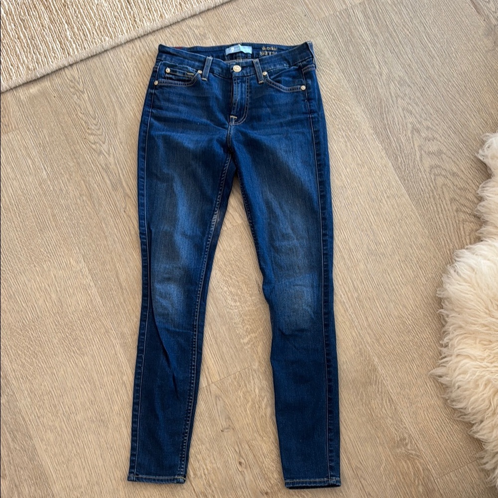 7 for All Mankind Ankle Skinny Jeans